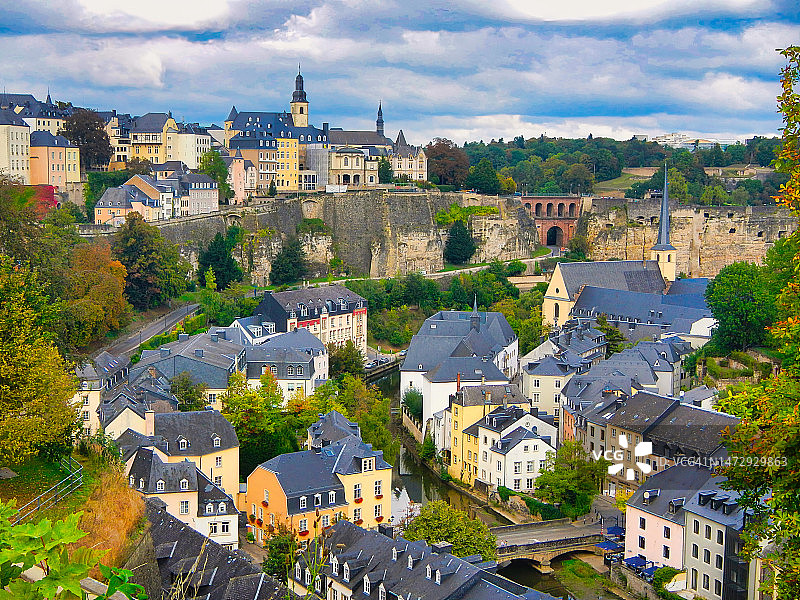 安静的卢森堡图片素材