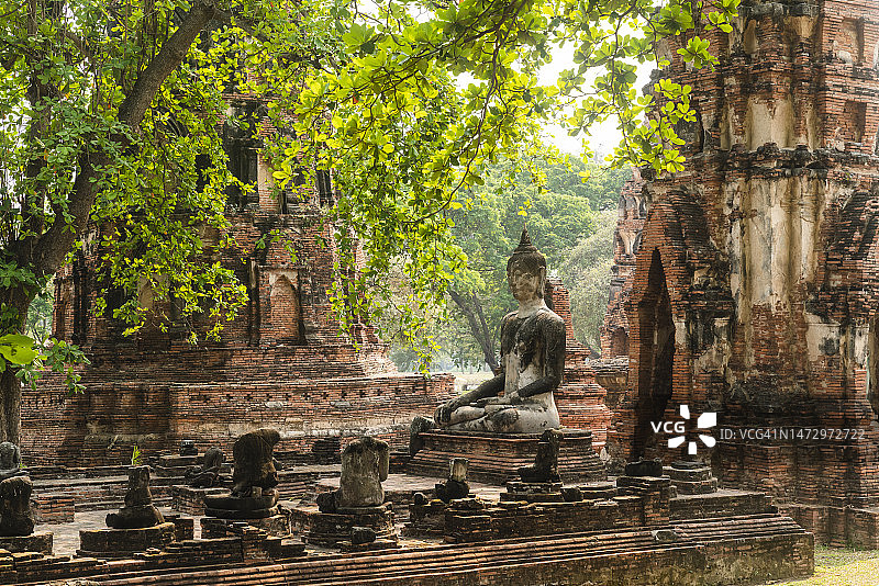 泰国崖差蒙空寺图片素材
