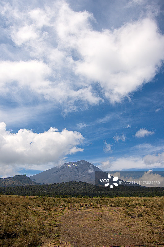 墨西哥波波卡特佩特火山图片素材