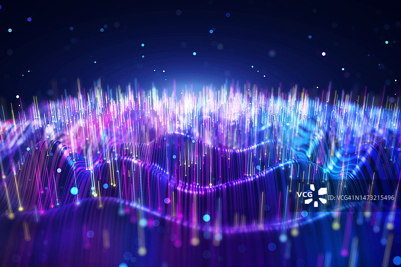 数据波图片素材