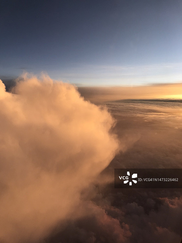 印度尼西亚日落云景风光图片素材