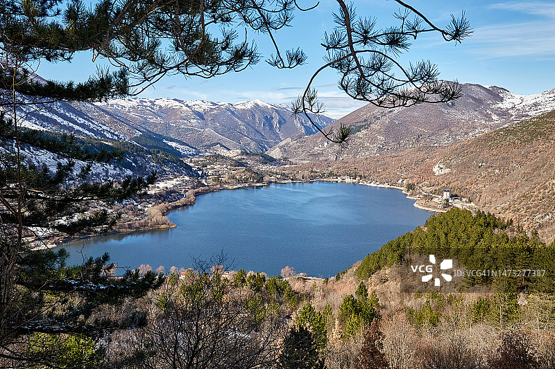 斯坎诺湖图片素材