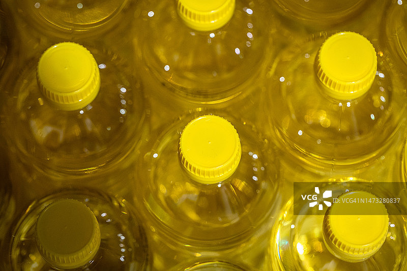 葵花籽油瓶图片素材