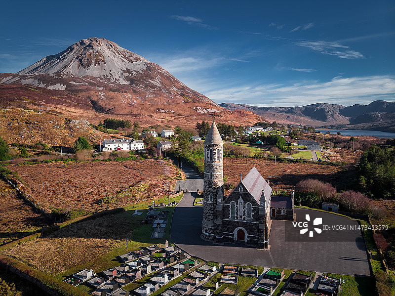 埃里加尔山 - 多尼戈尔 - 爱尔兰图片素材