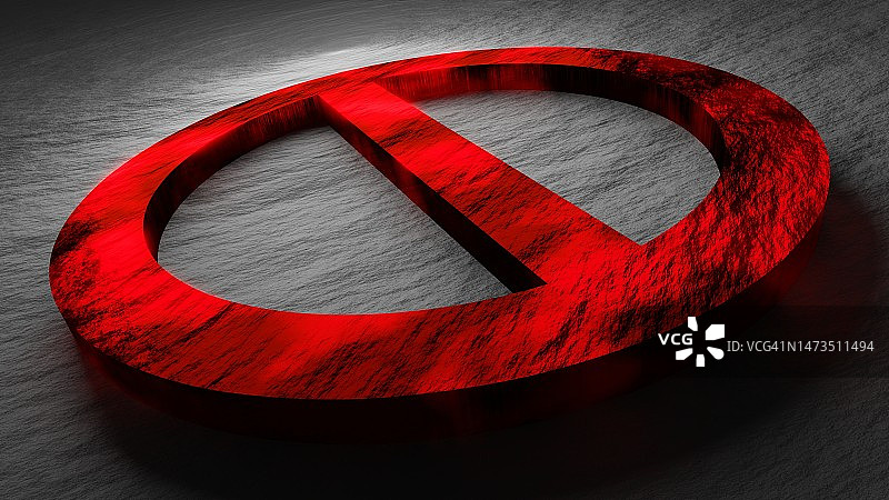 禁止标志图片素材