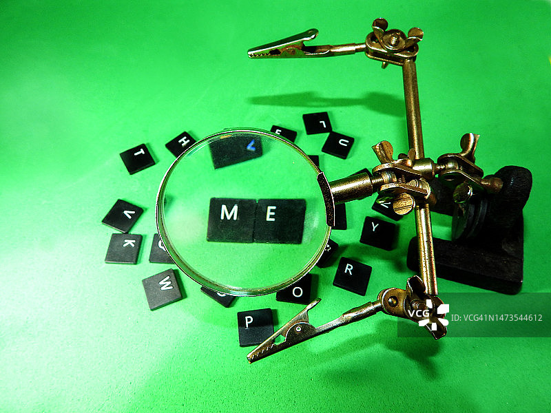 自我中心主义图片素材