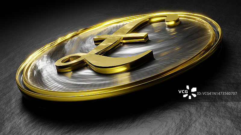 英镑硬币图片素材