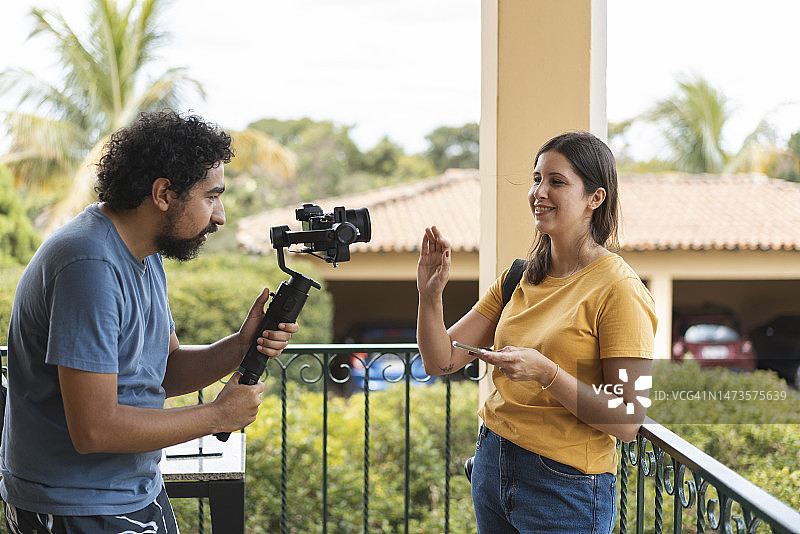 网红录制视频图片素材