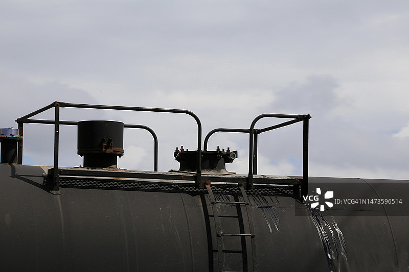 化学品运输铁路车厢图片素材