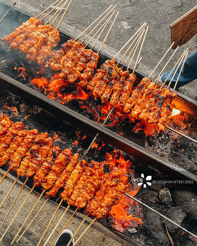 印尼沙爹美食图片素材