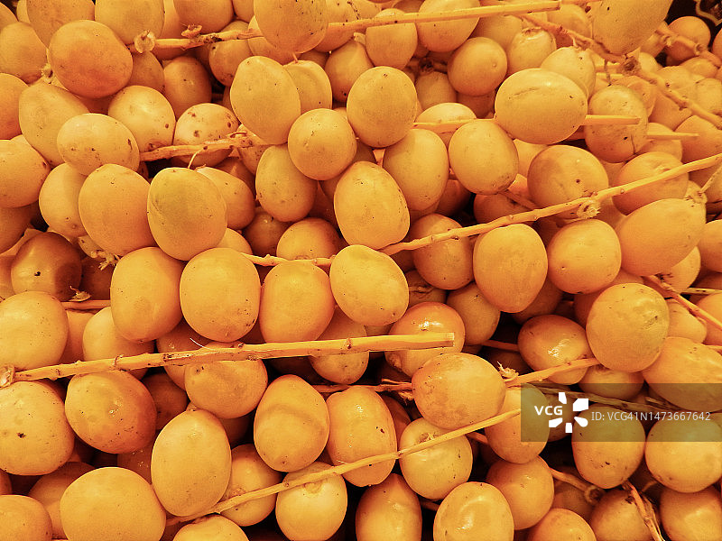 市场上的有机海枣图片素材