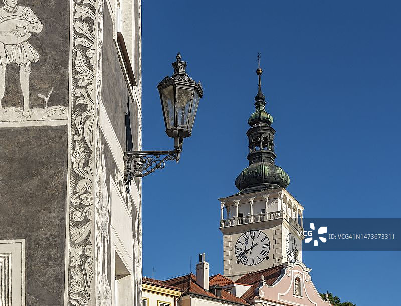 米库洛夫的圣瓦茨拉夫教堂图片素材