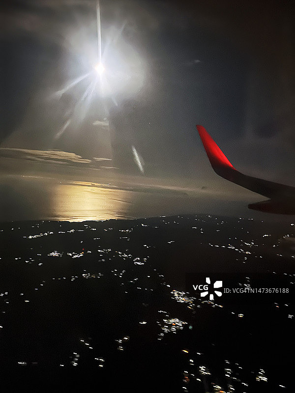 印度尼西亚巴厘岛夜间风光图片素材