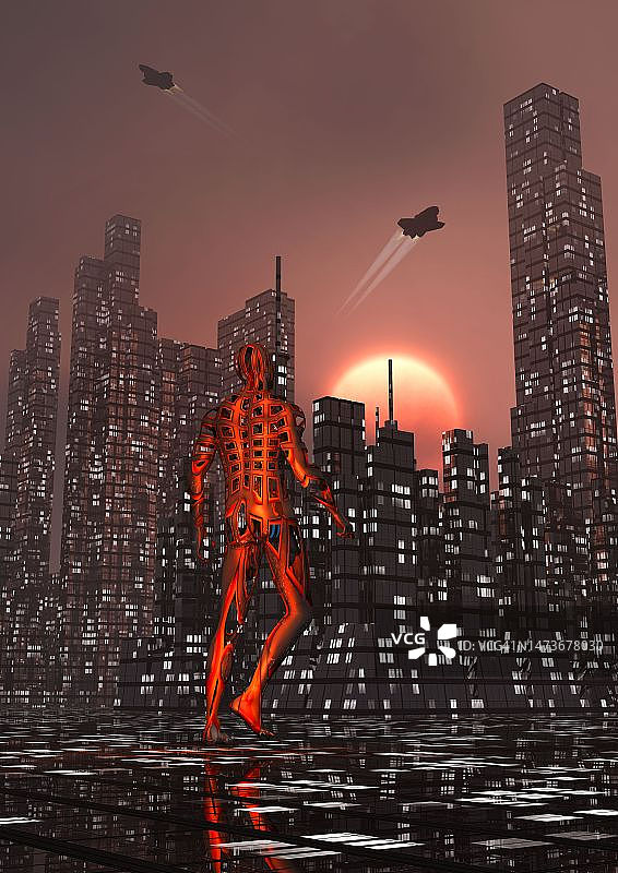 未来城市图片素材