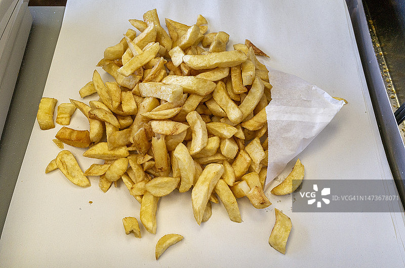 薯条切块图片素材