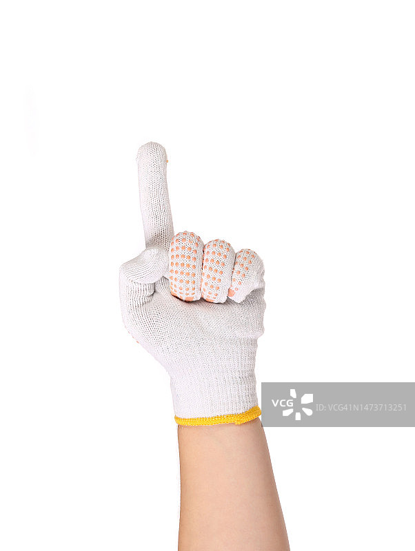 在摩尔多瓦，戴着手套的局部照片图片素材