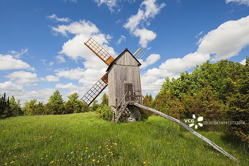 中世纪的风车图片素材