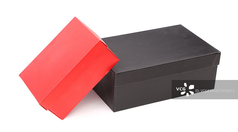 摩尔多瓦白色背景上的红色盒子特写图片素材