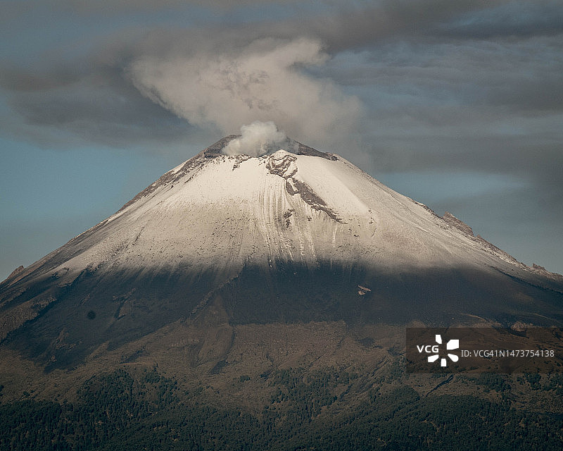 印度尼西亚火山景观图片素材
