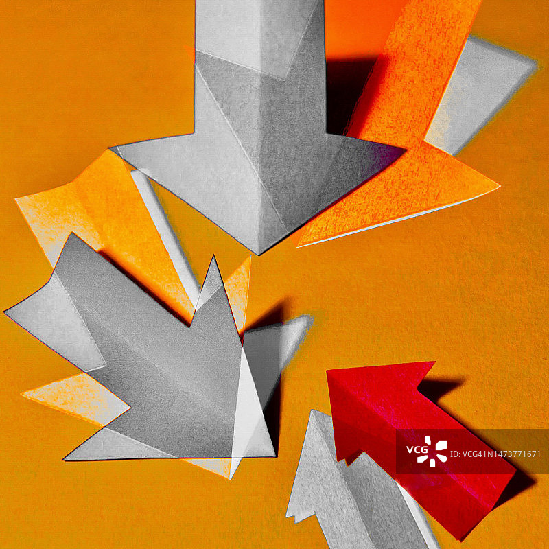 不同方向的箭头图片素材