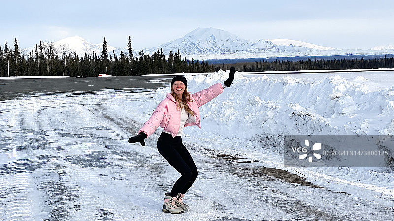 阿拉斯加春假 - 大学假期图片素材