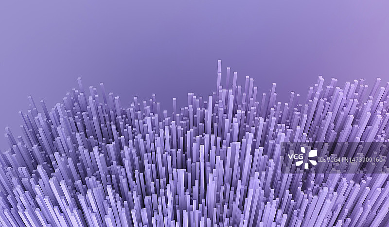 三维柱状排列图片素材