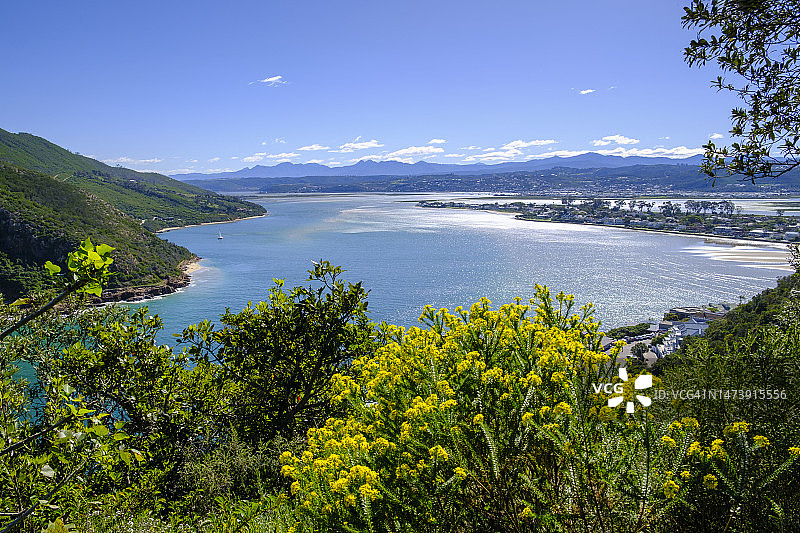 南非东开普省夏季克尼斯纳泻湖的景色图片素材