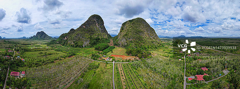 马来西亚加央景观全景图片素材