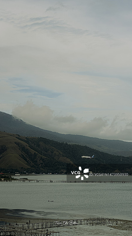 印度尼西亚，天空映衬下的海景图片素材