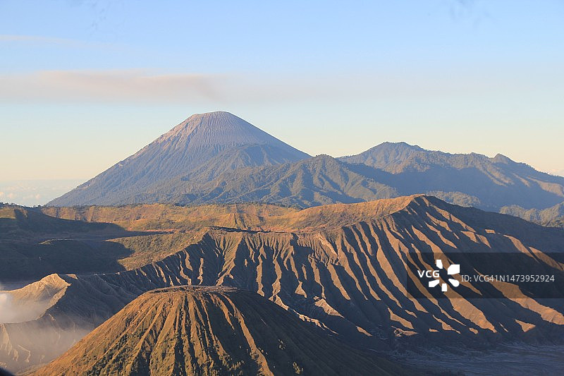 印度尼西亚东爪哇火山景观图片素材