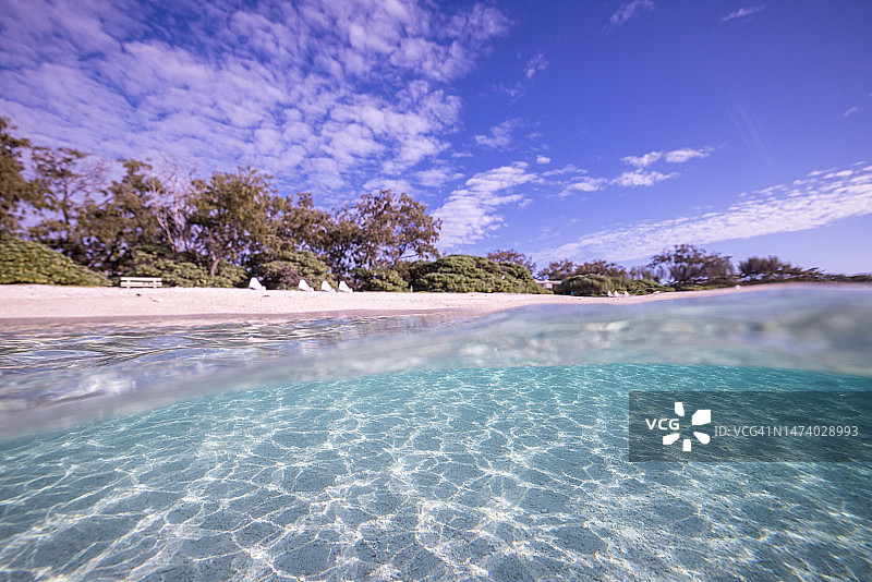 在水中图片素材