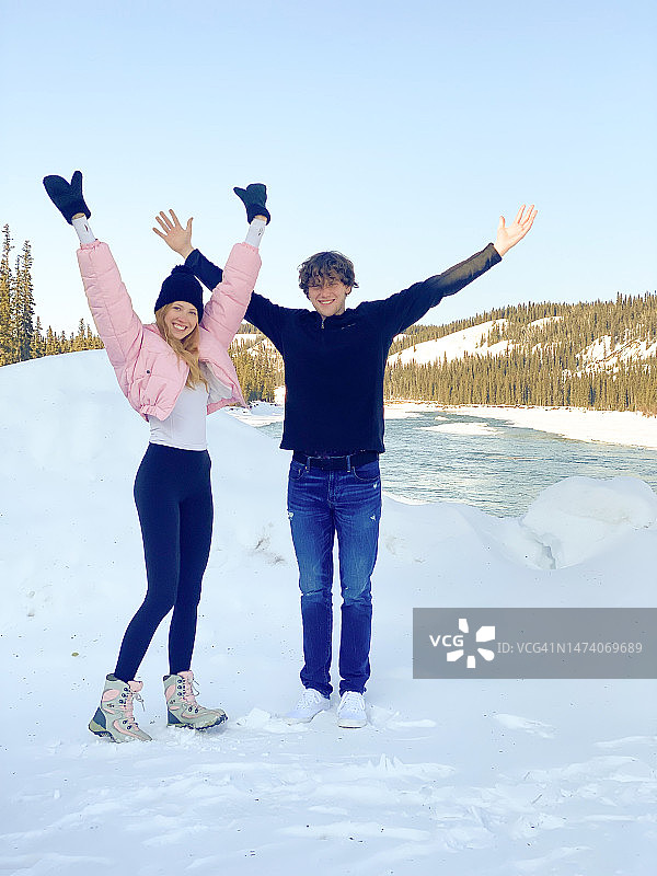 阿拉斯加的春假之旅图片素材