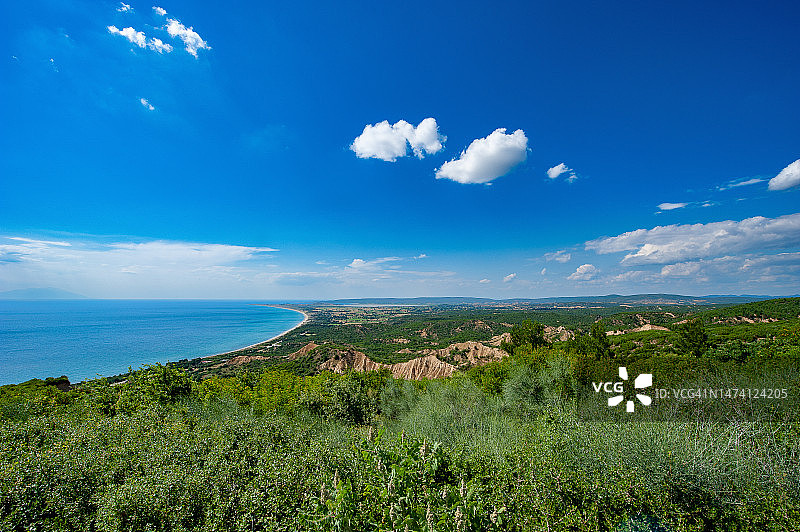 阿里布尔努悬崖上的澳新军团湾图片素材