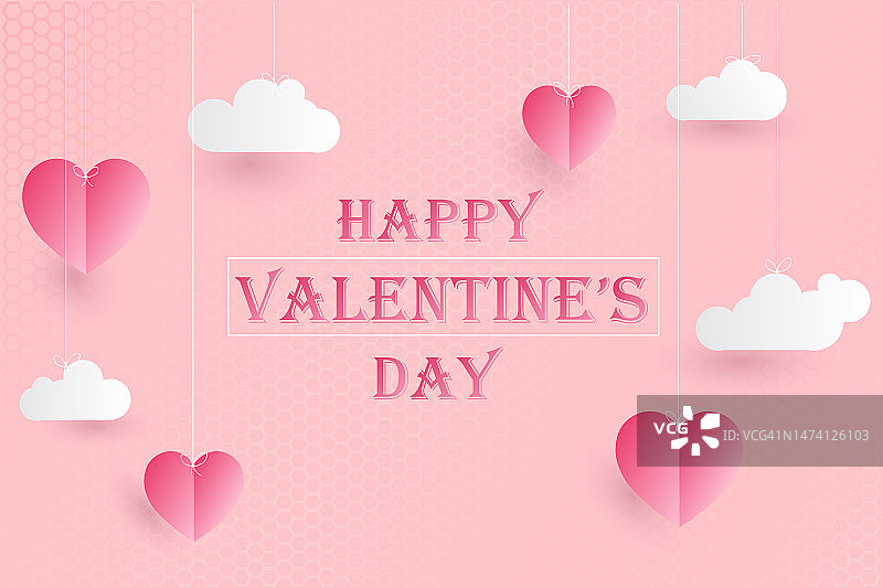 情人节贺卡概念背景图片素材