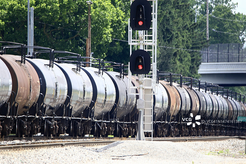 危险化学品运输列车车厢图片素材