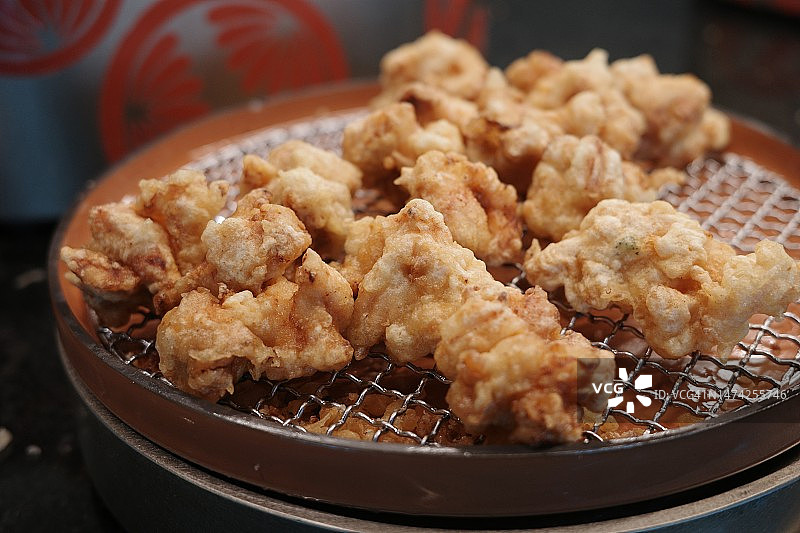 日式炸鸡块图片素材