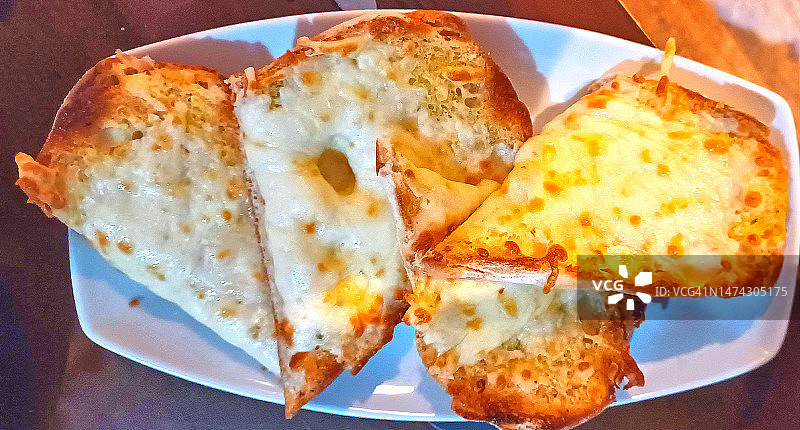 奶酪蒜蓉面包图片素材