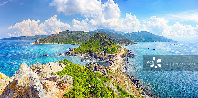 阿雅克肖的帕拉塔角图片素材