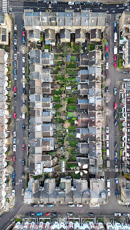 街道和房屋图片素材