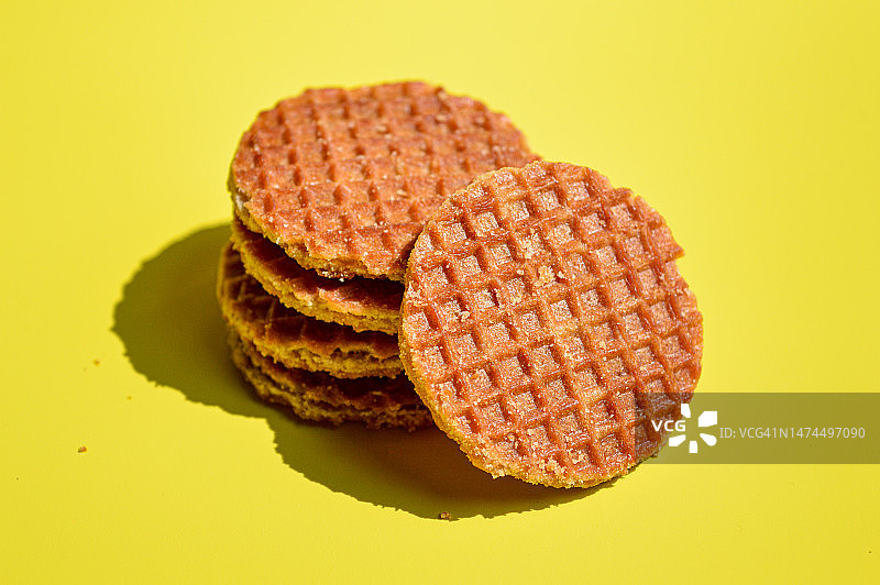 荷兰焦糖煎饼图片素材