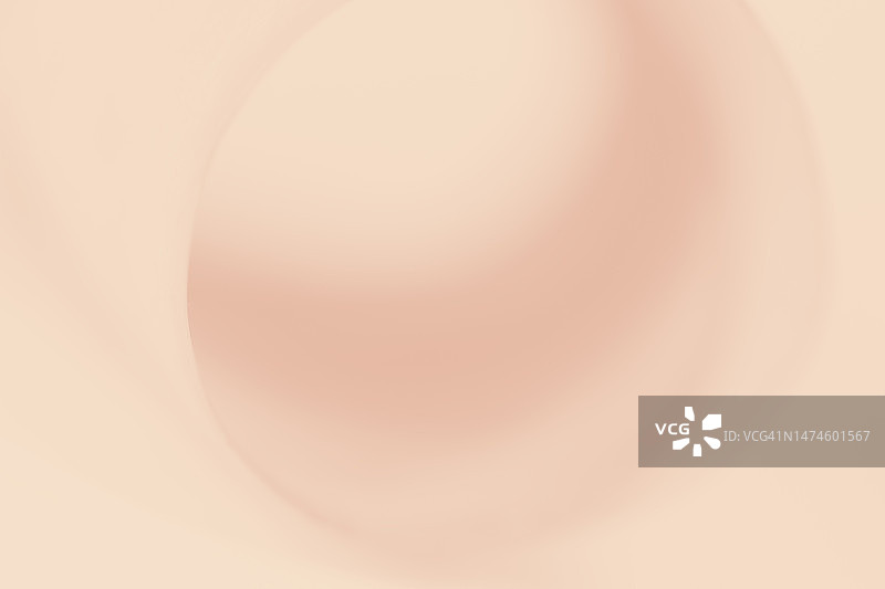 圆形奶油粉色抽象图案图片素材