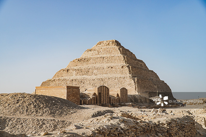 萨卡拉陵墓群：古埃及城市孟菲斯的重要墓地图片素材