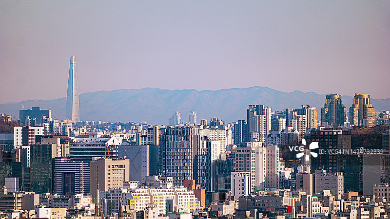 首尔弘大区域图片素材