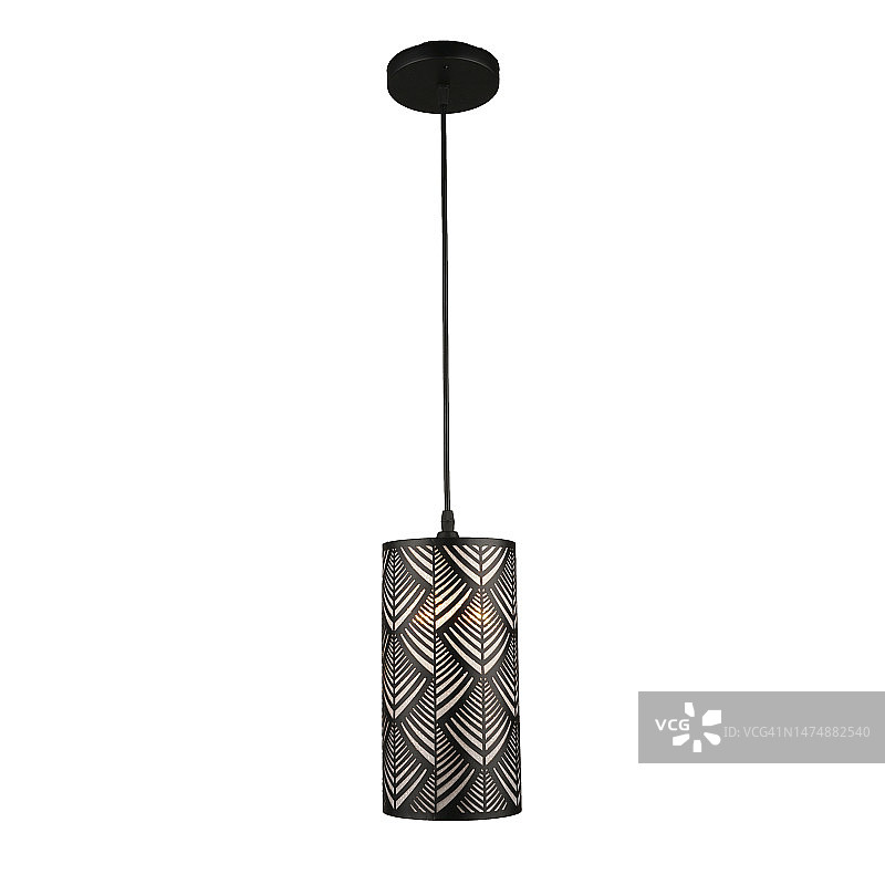 白色背景上的壁灯图片素材