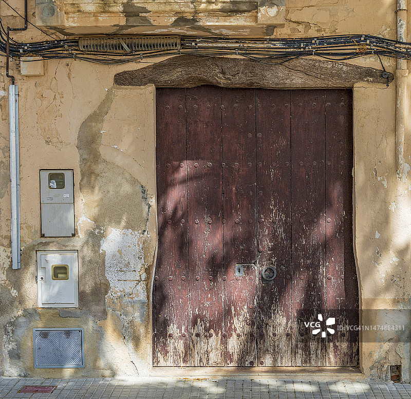 老木门图片素材