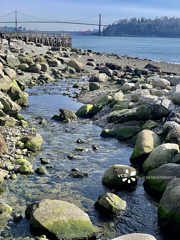 西温哥华安布尔赛德区图片素材