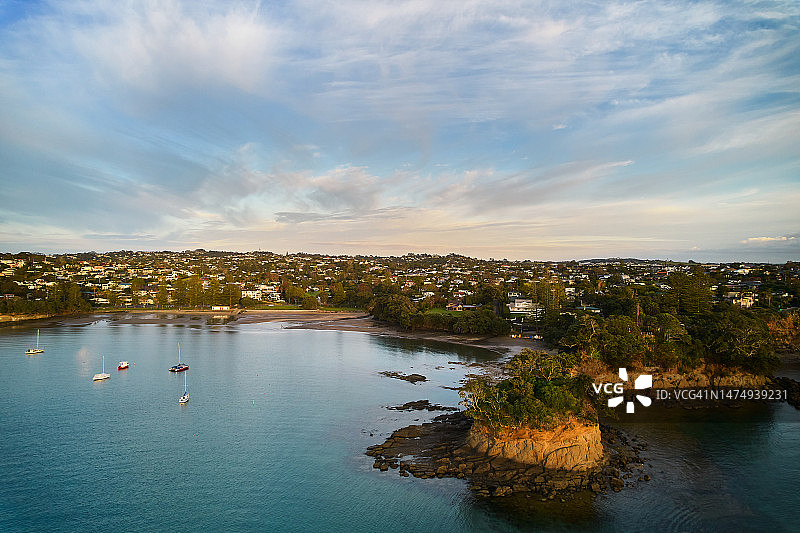 怀阿克海滩的黎明图片素材