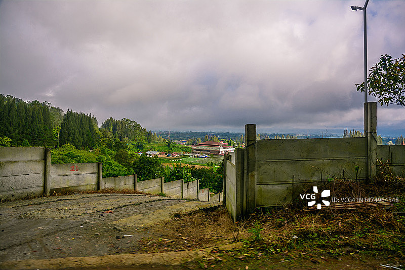 印度尼西亚旅游区小巷图片素材
