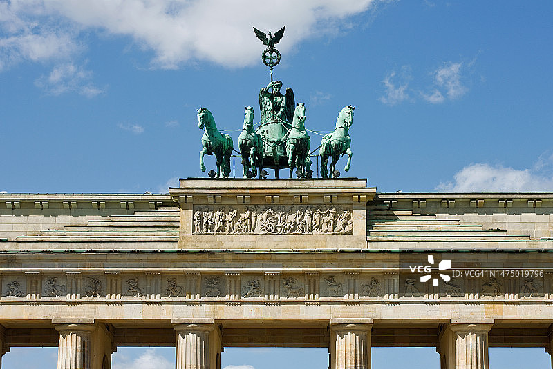 德国柏林的勃兰登堡门图片素材