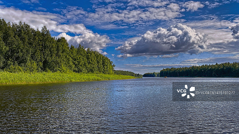 芬兰凯米河图片素材